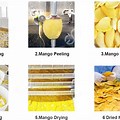 Dried Mango Production Process