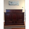 Ethan Allen Dresser with TV Shelf Unit