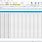 Excel Table Template