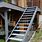 Exterior Metal Stair Stringers