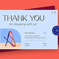 ECommerce Thank You