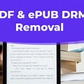 EPUB to PDF DRM Removal