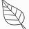 Easy Leaf Coloring Pages