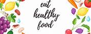 Eat Healthy Food Poster