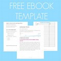 Ebook Writing Template