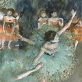 Edgar Degas Movement Ballerina