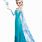 Elsa Frozen Transparent