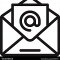 Email and Mail Icon Vector