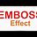 Emboss Inkscape