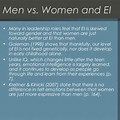 Emotional Intelligence Men vs Women in Leadership