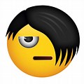 Emo Emoji Transparent Background