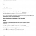 Employment Verification Letter Template Word