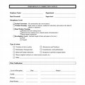 Employee Performance Correction Form