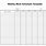 Employee Work Schedule Template Free