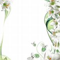 Funeral Flower Border Clip Art