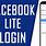 Facebook Lite Login