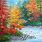 Fall Canvas Painting