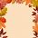 Fall Border Templates Free