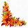 Fall Leaves Corner Clip Art