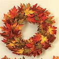 Fall Maple Leaf Wreath