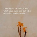 Famous Art Drawing Quotes