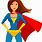 Female Hero Clip Art