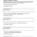 Figurative Language Define It Worksheet Answers