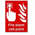 Fire Alarm Call Point Sign Meaning