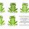 Five Green and Speckled Frogs Printable