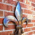 Fleur De Lis Outdoor Wall Decor