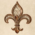 Fleur De Lis Outside Wall Decor