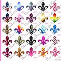 Fleur De Lis Self-Stick Decal