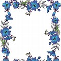 Floral Border Clip Art