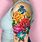 Floral Bouquet Tattoo