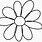 Flower Outline Template