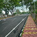 Foot Path along Road