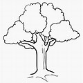 Free Clip Art BW Tree