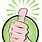 Free Clip Art Thumbs Up Sign