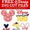 Free Disney SVG Files