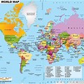 Free High Resolution World Map PDF