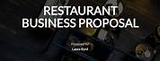 Free Sample Restaurant Proposal