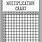 Free Printable Blank Multiplication Chart