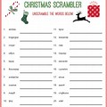 Free Printable Christmas Puzzle Games