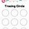 Free Printable Circle Tracing Worksheets