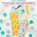 Free Printable Teacher Appreciation Bookmarks