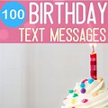 Free Text Birthday Greetings