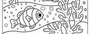 Friendly Fish Underwater Coloring Pages