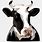 Friesian Cow Clip Art