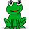 Frog Clip Art Icon