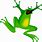 Frog Jump Clip Art